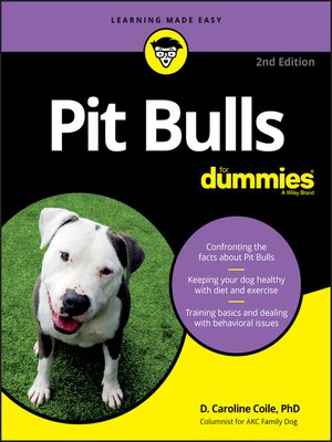 cover image of Pit Bulls For Dummies